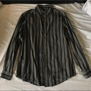 Vintage Stripped Button Down Shirt